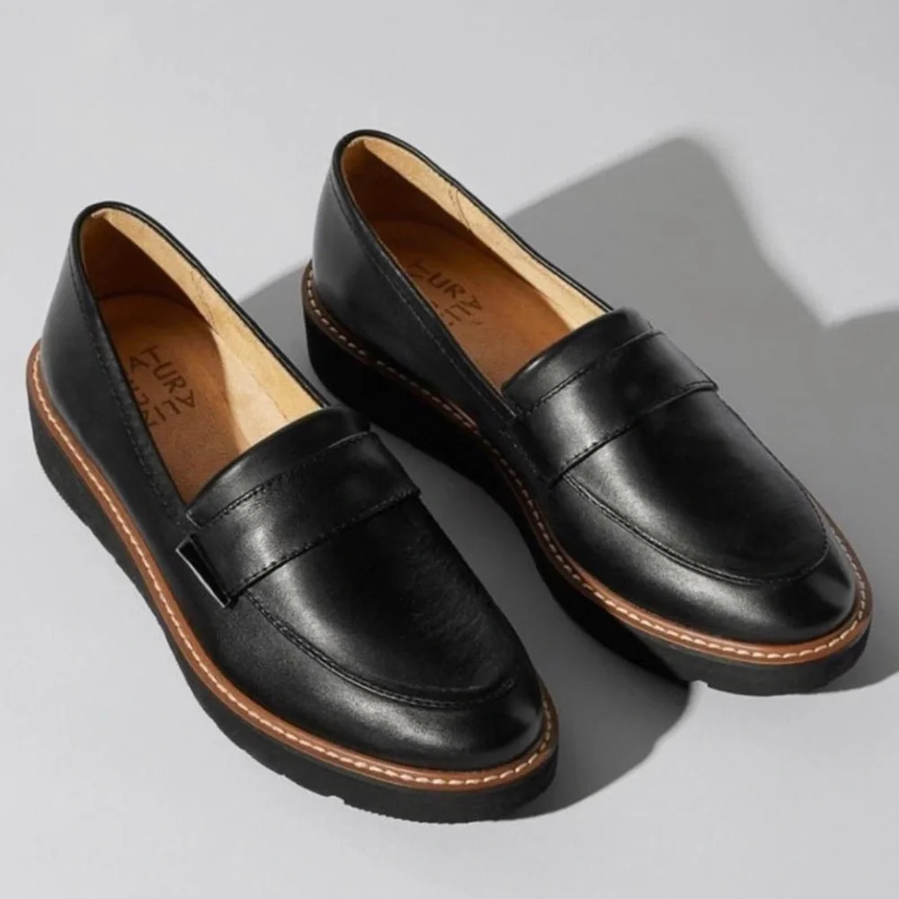 Naturalizer Women's‎ Adiline Slip-On Platform Loafer Size 9.5
